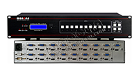HDMI+VGA+A萬能無縫切換器16進(jìn)1出