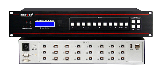 16進(jìn)1出USB-MA切換器