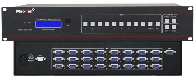 24進(jìn)1出VGA切換器