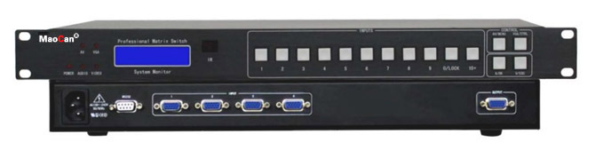 4進(jìn)1出自動VGA切換器