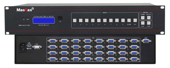 32進(jìn)1出自動(dòng)VGA切換器